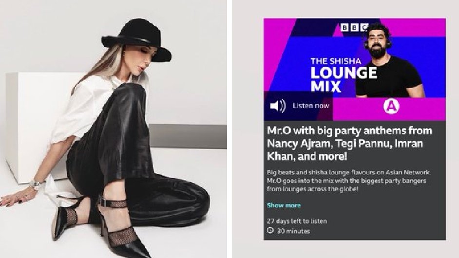 CelebMiddleEast's tweet image. #SidiYaSidi by @NancyAjram, from her new album #Nancy11, has been officially added to the @BBCRadioLondon playlist in the UK, featured under their esteemed #ShishaLounge selection.
Nancy Ajram continues to pave the way for Arabic music on the global stage. 🎶