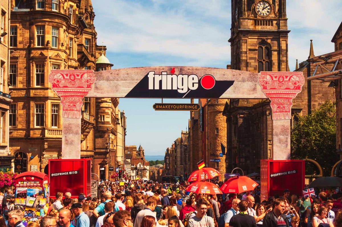 It's a-coming...

<a href="/edfringe/">Edinburgh Festival Fringe</a> 
@greensidevenues 

#whitelies 
#anawesomeexit