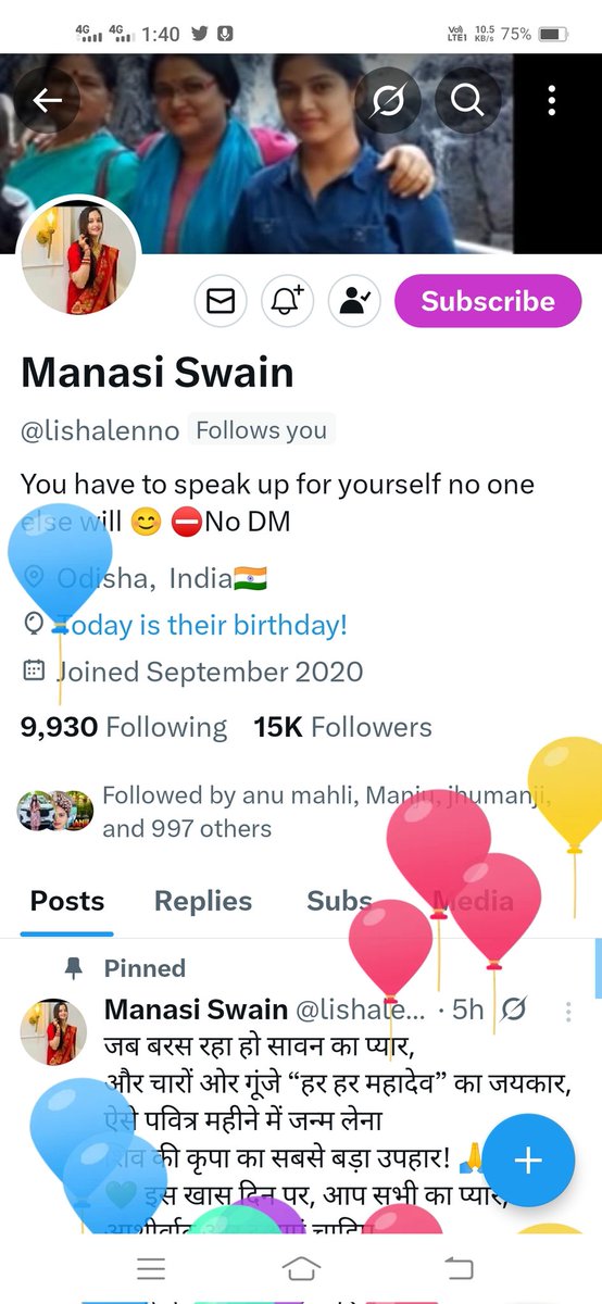 Kumar_UP92's tweet image. Wish you Happy Birthday @lishalenno, many many happy returns of the day and God bless you always