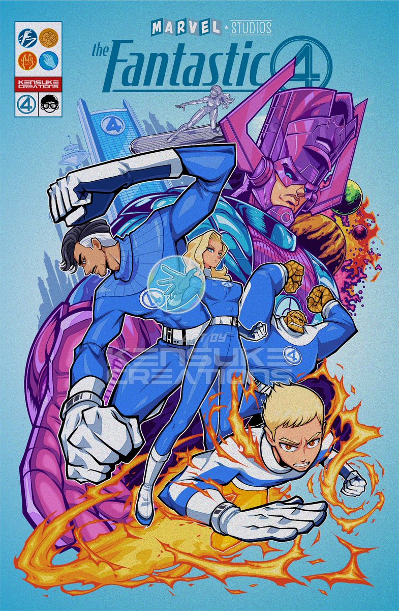 KensukeCreateS's tweet image. Finally The F4 is here! #TheFantasticFour
