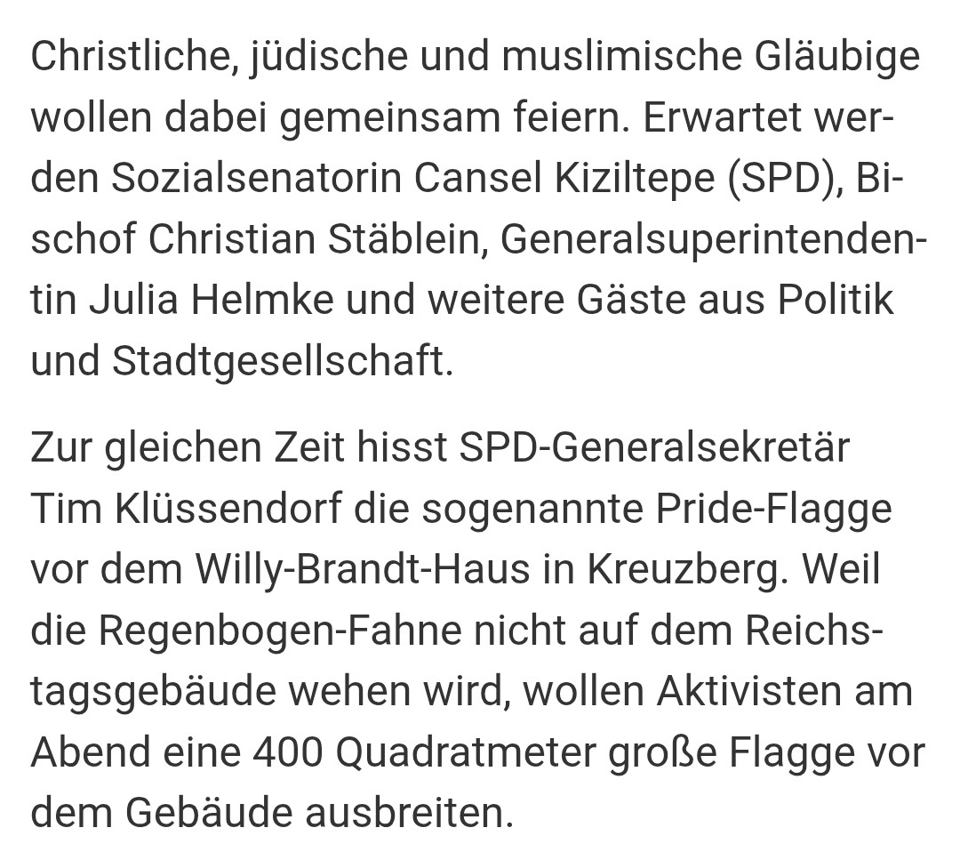 Walttheold2's tweet image. Ich hatte heute Nacht einen skurrilen Traum der ging in etwa so:
„Die queere Pressestelle der Regierung gibt folgende Erklärung zur Vorbereitung des morgigen CSD Freiluft Parteitag bekannt:
-Um 16 Uhr beginnt im Regierungsbezirk Kreuzberg der „Dyke March“, für lesbische,…