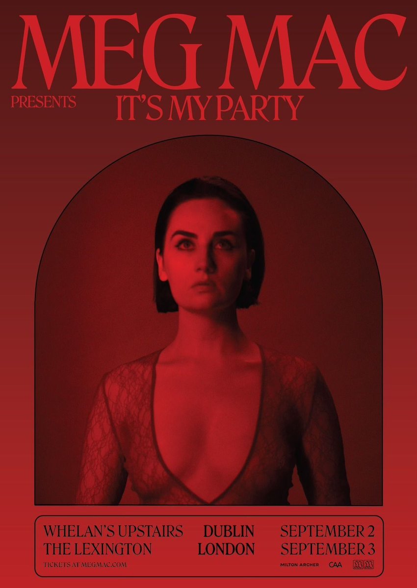 gigseekr's tweet image. Australian singer-songwriter @megmac has announced shows in Dublin and London in September!
Tickets will be available from 10am:
gigseekr.com/tour/jqk