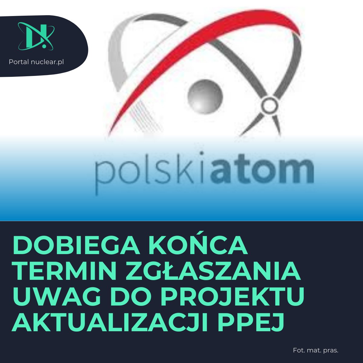 Portal nuclear.pl (@nuclearpl) on Twitter photo Dziś mija termin składania uwag do aktualizacji wieloletniego „Programu polskiej energetyki jądrowej" - dokumentu, który  niestety nie spełnia podstawowych celów stawianych przed nim. Co znajdziemy w aktualizacji PPEJ?
nuclear.pl/wiadomosci,new… Dziś mija termin składania uwag do aktualizacji wieloletniego „Programu polskiej energetyki jądrowej" - dokumentu, który  niestety nie spełnia podstawowych celów stawianych przed nim. Co znajdziemy w aktualizacji PPEJ?
nuclear.pl/wiadomosci,new…