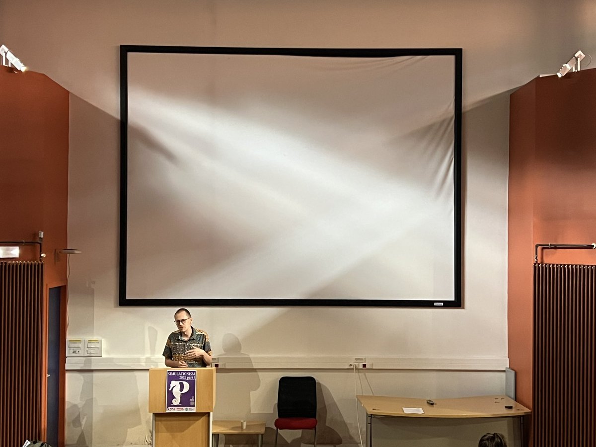 mnemosim's tweet image. Uku Tooming kicks off Simulationism 2025 part I.