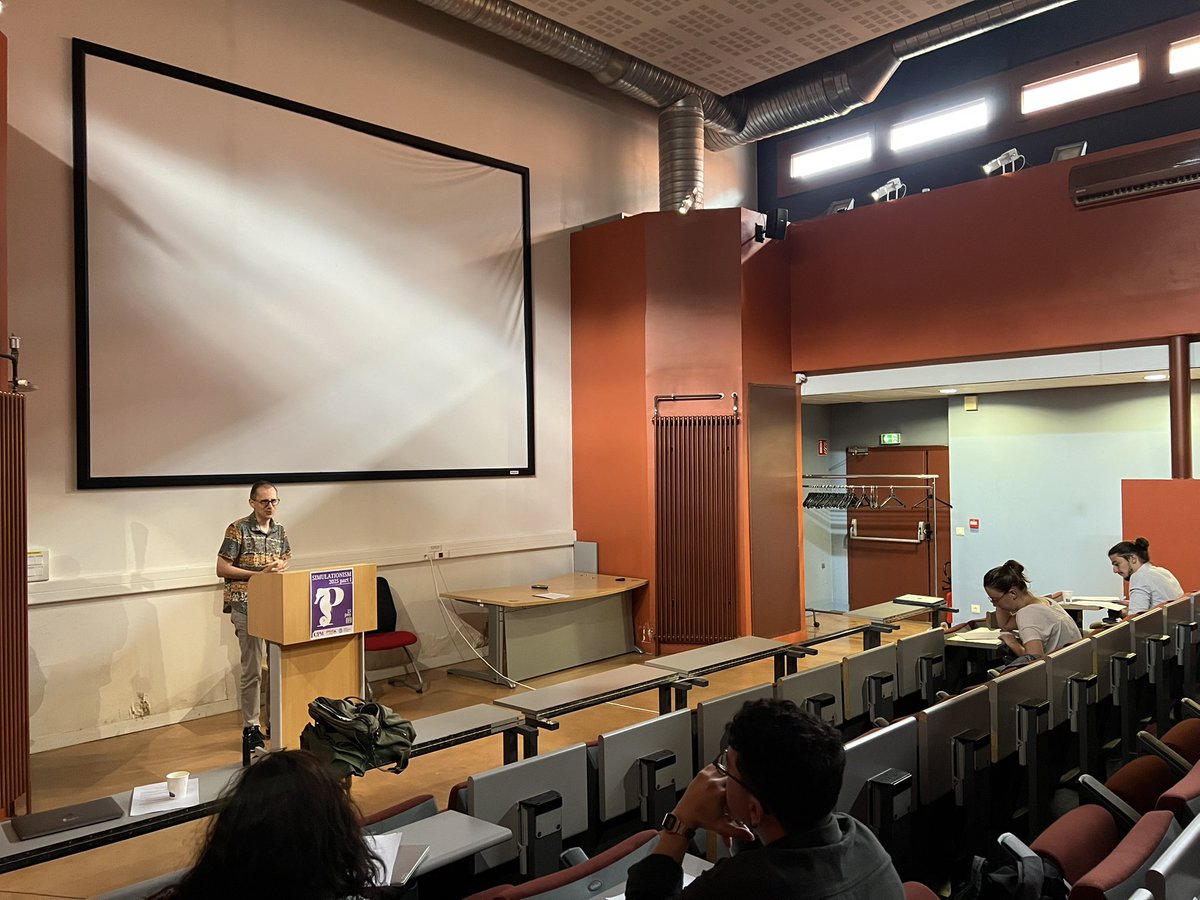 mnemosim's tweet image. Uku Tooming kicks off Simulationism 2025 part I.