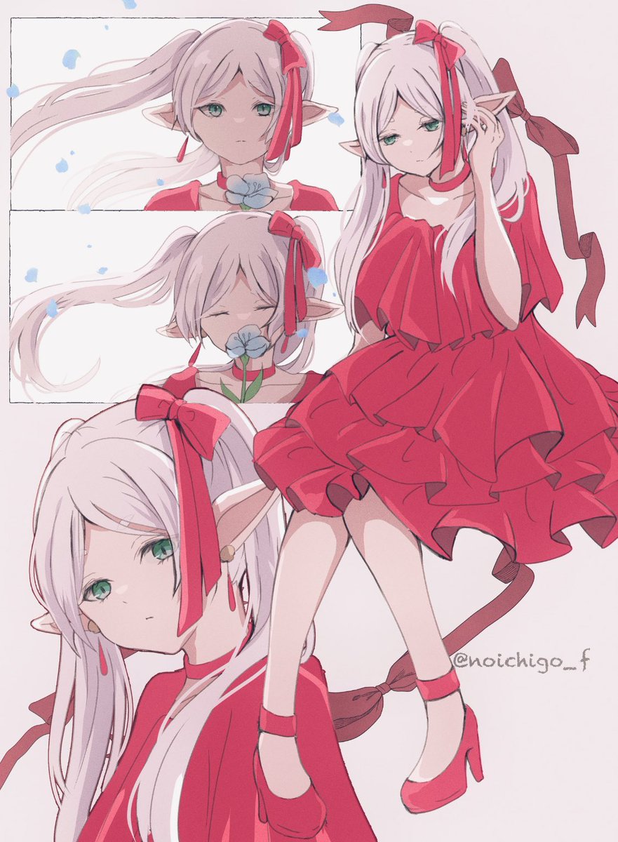 赤ドレスのフリーレン様
