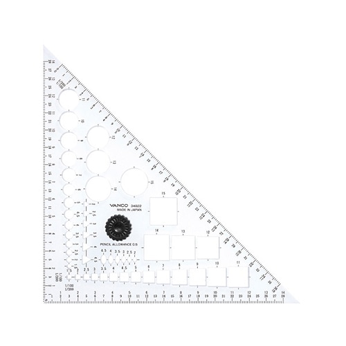 LEMONGASUI's tweet image. 📏平行定規セール✨
本店2階では「三角定規」を販売中!
線を引くときにおすすめの透明タイプや目盛付き、ツマミやテンプレートが付いた定規など種類豊富にご用意しております📐
📍本店:2階
オンラインショップ👉x.gd/Zw31x
#レモン画翠 #建築模型 #模型制作