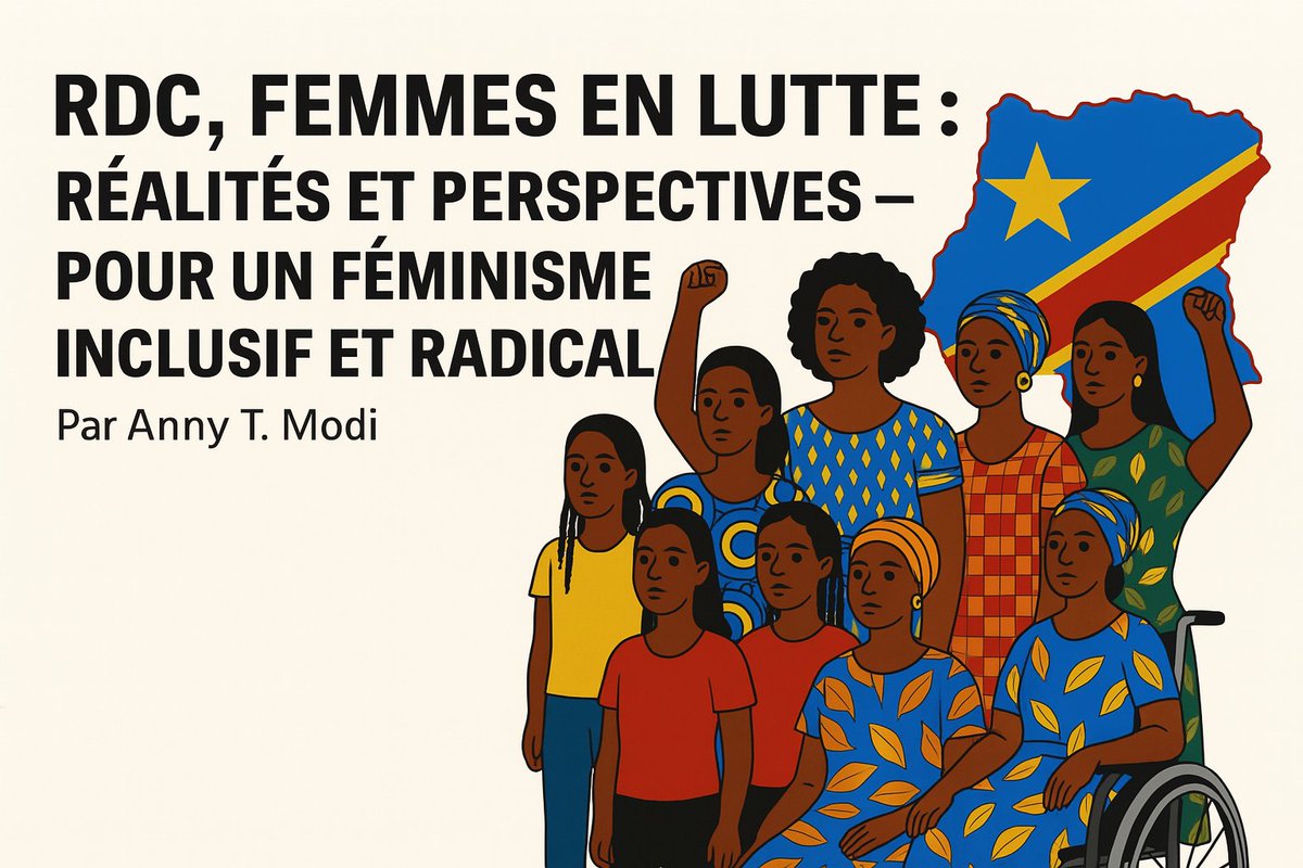 RDC, Femmes en Lutte : Réalités et Perspectives – Pour un Féminisme Inclusif et Radical. …nytengac64bc9ed35-thjgu.wordpress.com/2025/07/25/rdc… 
<a href="/leonnie_kandolo/">Leonnie Kandolo Omoyi</a> <a href="/afiamama/">AFIA MAMA RDC</a>  <a href="/AWDFFR/">AWDF Francophone</a> <a href="/kediMiseya/">Ketsia-divine MISEYA</a> <a href="/AWLNetwork/">AWLNetwork</a> <a href="/Inamizi2/">Dominique MUNONGO INAMIZI'</a>  <a href="/femme_radio/">Radio-Télévision de la Femme</a> <a href="/GimacNetwork/">GIMAC Network</a> <a href="/Mrs__Excellence/">2VK</a> <a href="/IlwadElmi/">Ilwad Elmi Mohamed 🌍</a>