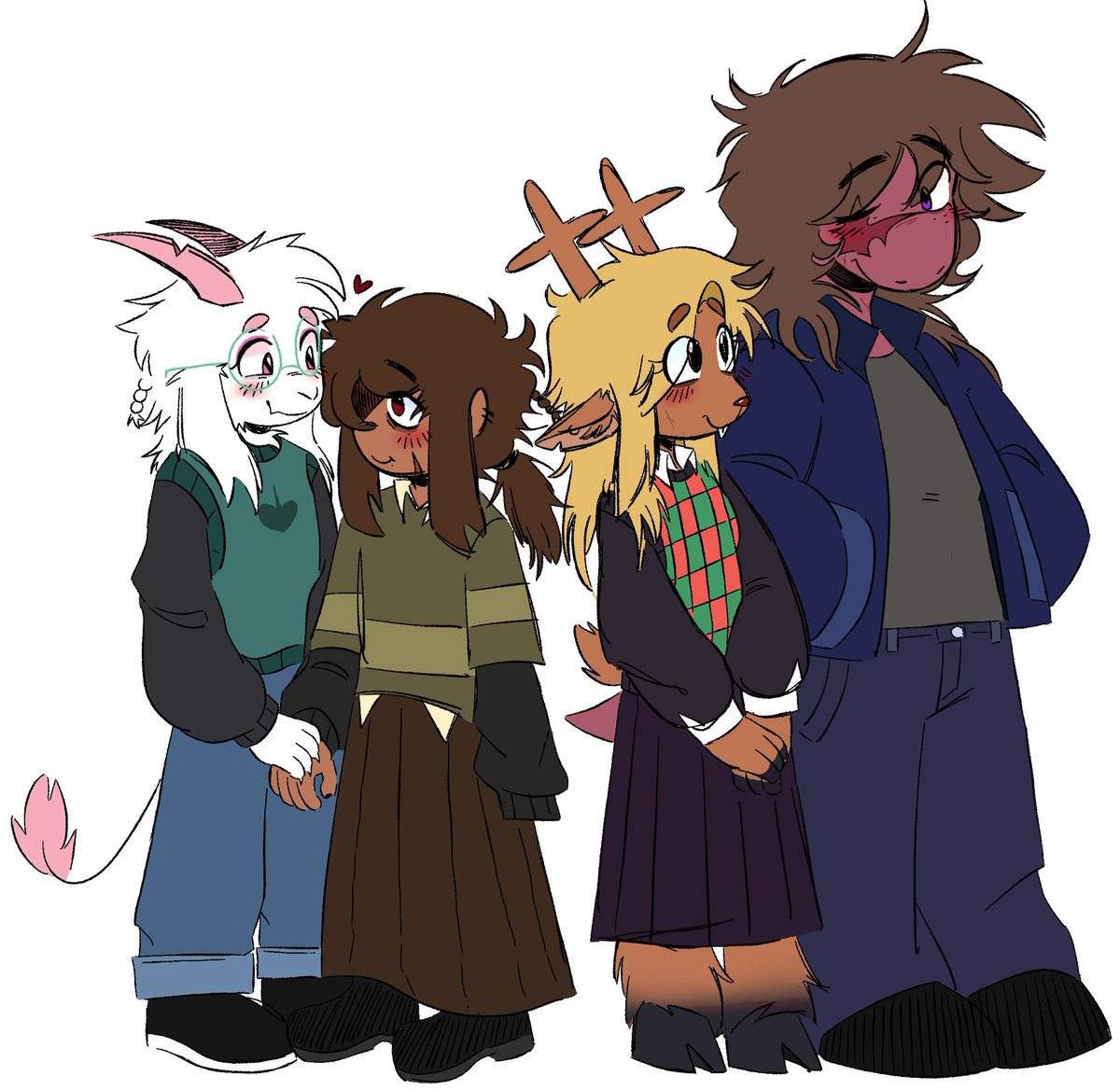 Decided to post some that I have done while I continue finishing the last batch, so here's a few to show inna 🧵
#kralsei #suselle