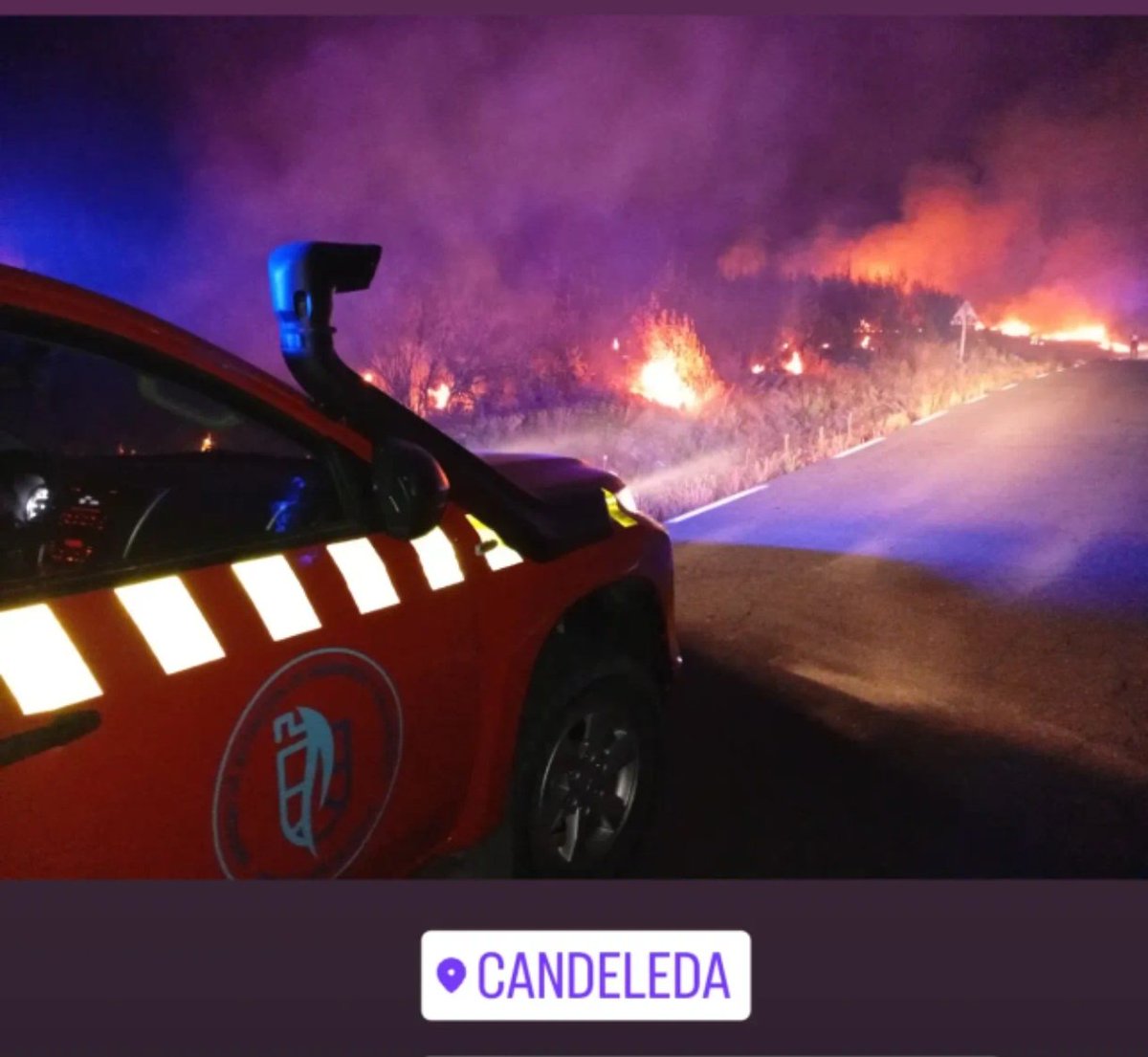 Amanecemos con otro intento de incendio en Candeleda, está vez pasadas las 3am.
Pegando con la frontera de <a href="/PLANINFOEX/">INFOEX</a> cerca de Madrigal de la Vera.

Extrememos la precaución en la zona, y ante cualquier humo/llama avisen a <a href="/112cyl/">112 Castilla y León</a> y <a href="/guardiacivil/">Guardia Civil</a>
