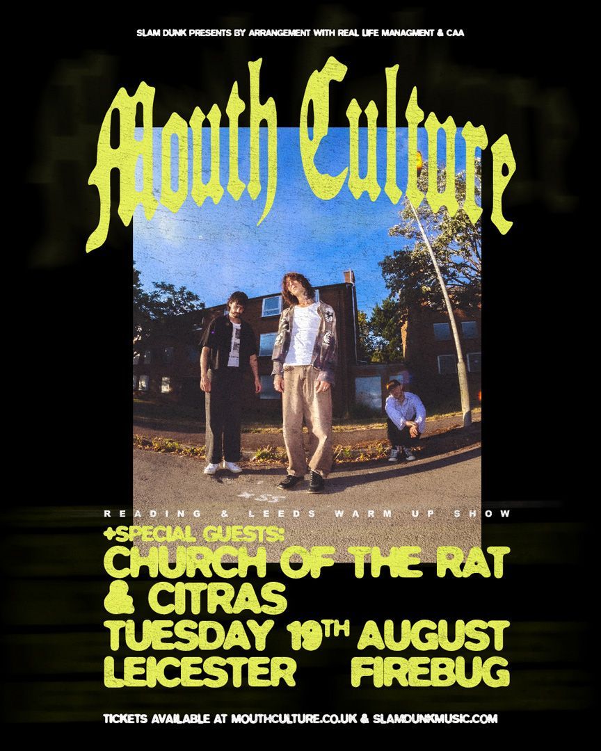 gigseekr's tweet image. Ahead of their performance at Reading and Leeds Festival, @themouthculture have announced a special hometown show at @firebugbar!
Tickets go on sale at 10am but you'll have to be quick:
gigseekr.com/event/8oxr3