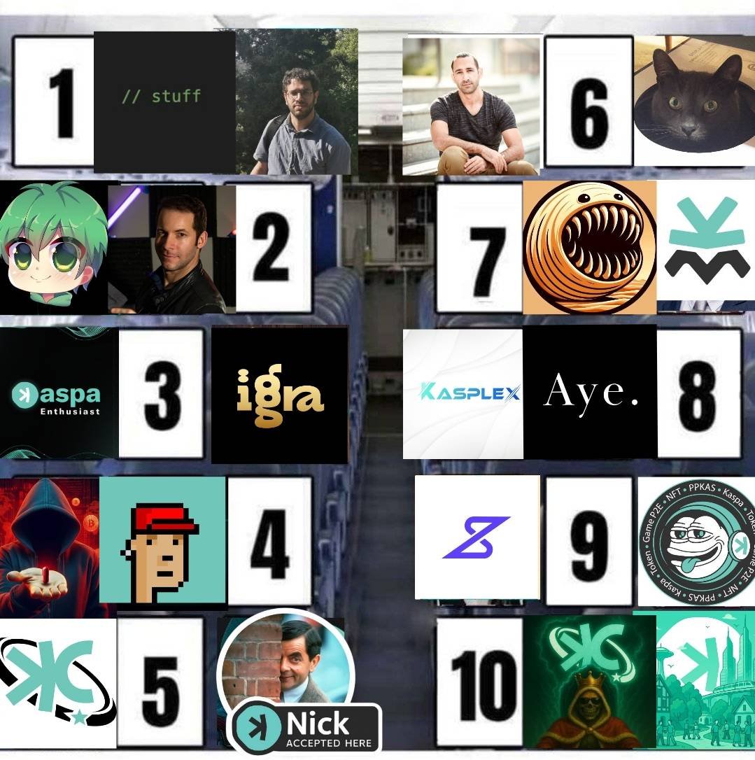 LevendiPro's tweet image. Nick&apos;s wife&apos;s boyfriend has kicked you all out of the last plane so you had to catch a new one towards the $KAS experience event, where are you sitting now?