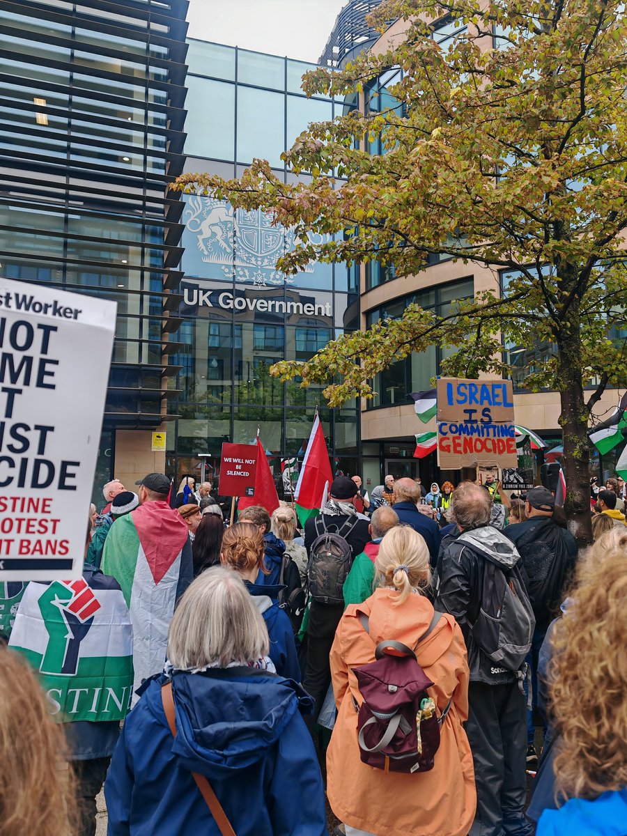 gaoblai's tweet image. Edinburgh. March against Genocide.