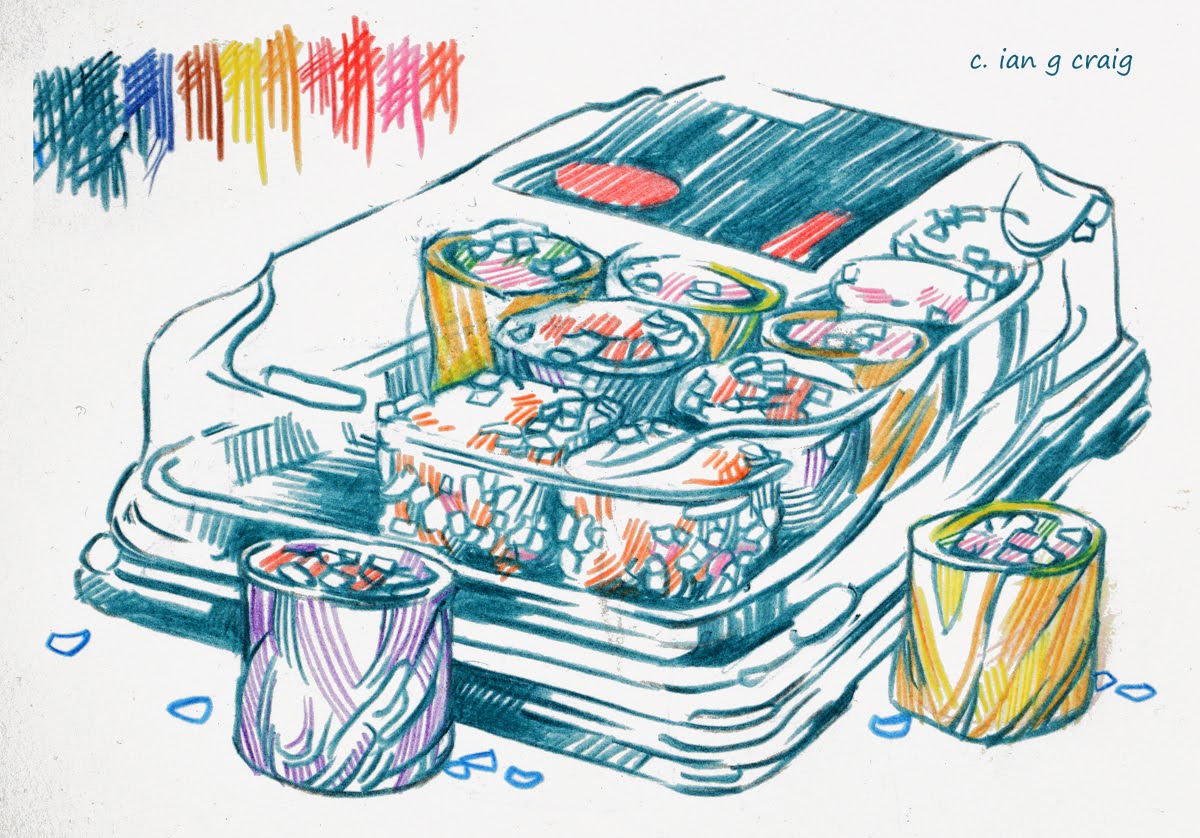 IanGordonCraig's tweet image. #Sushi #Sketchbook #Food #Drawing #Snacks
