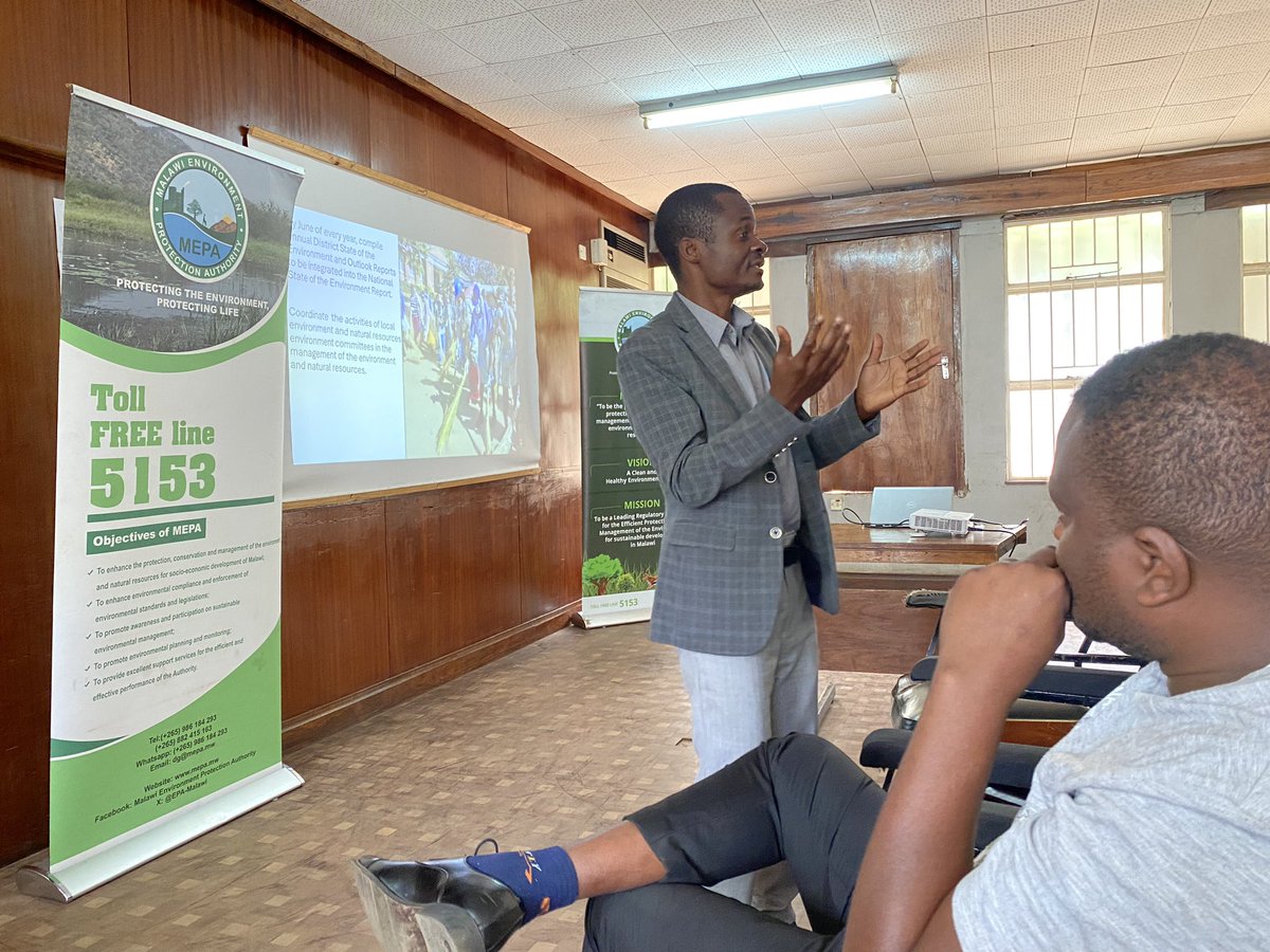 Yesterday, 24th July 2025, MEPA held a one-day meeting with Zomba City Council, meeting Council Officials, Revenue Collectors, Market Masters, and Market Leaders.

#MEPA
#SayNoToPlastics
#AEJ
#zombacitycouncil