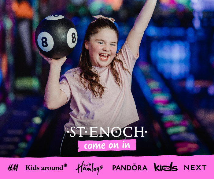 𝗔𝗗: Keep the kids entertained this summer at @stEnochCentre!

From bowling at Level X to arts and crafts from The Entertainer – they have something to keep your wee one interested.

𝗙𝗶𝗻𝗱 𝗼𝘂𝘁 𝗺𝗼𝗿𝗲: tinyurl.com/mtzhea4t