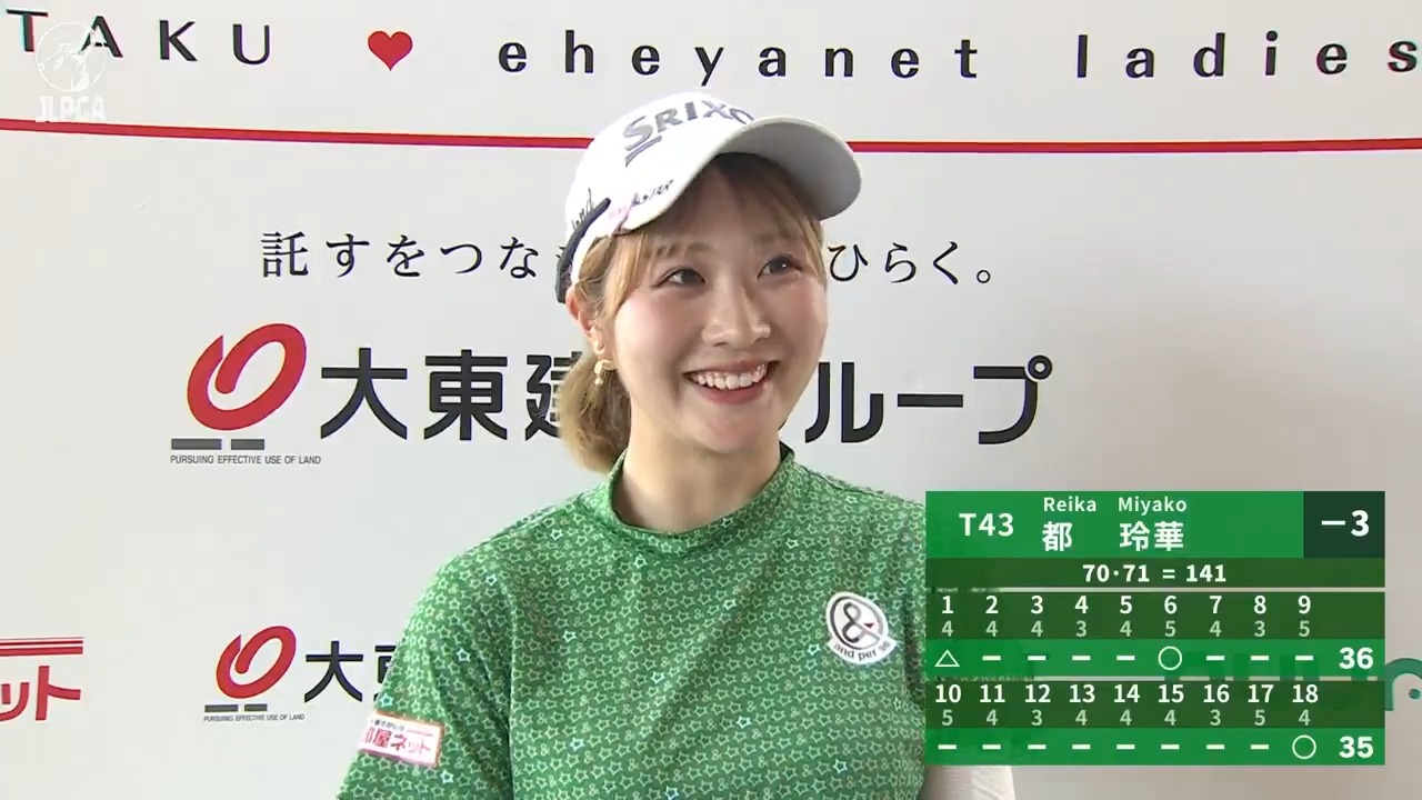 生*読様 都玲華　女子プロゴルフ　JLPGA 直筆サインボール　ニチレイレディー 都玲華 女子プロゴルフ JLPGA 直筆サインボール ニチレイ