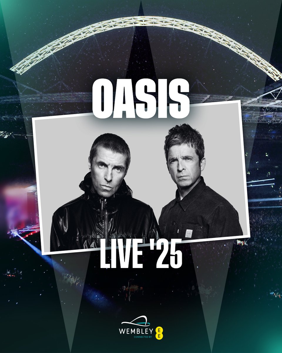 wembleystadium's tweet image. Tonight is the night. 

#OasisLive25