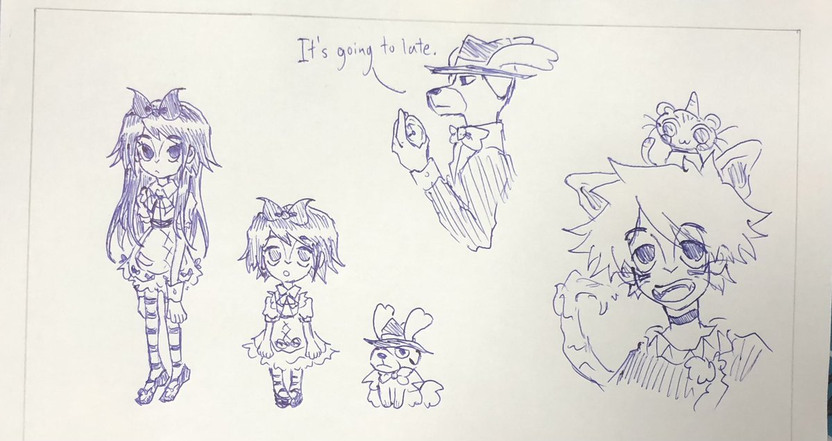 KhemjiraSaeban2's tweet image. #TOBEHEROX
I have a plan to make Alice in wonderland AU that Xinya is Alice. (Also have about teen Xinya)
Let’s guess who will be characters in this AU~ 🤔🤔🤔