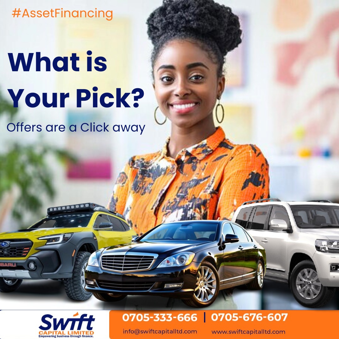 For all your asset financing needs contact <a href="/capital_swift/">Swift Capital Limited</a> #swiftisha