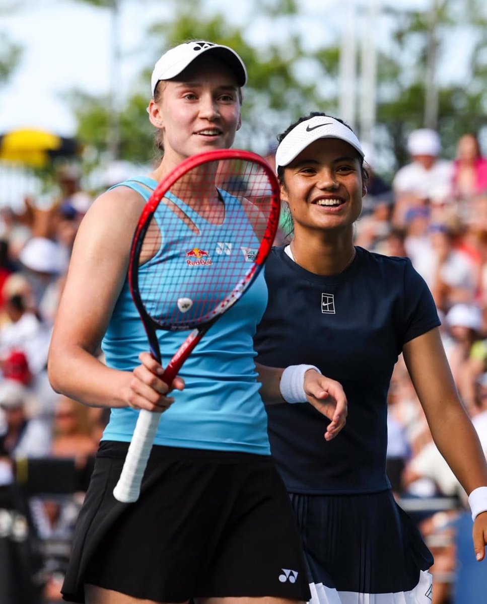 BritishTennisUp's tweet image. INTO THE SEMI FINALS🔥
Emma Raducanu🇬🇧 can’t stop winning at the moment she moves into the doubles semi finals of Washington Open with partner Elena Rybakina🇰🇿 after a win against Olmos🇲🇽 and Sutjiadi🇮🇩 7-6 6-4👏🏼👏🏼
Well done Emma🇬🇧💪🏼
📸@atptour