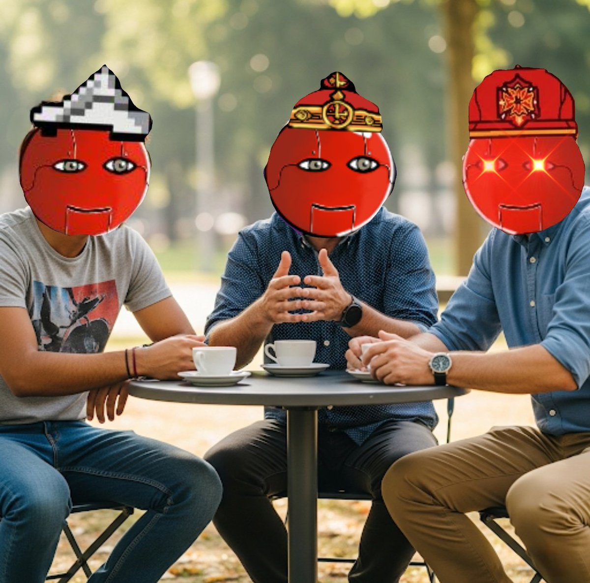 GM 🌞 

When the conversation turns to bag holdings and diamond hands. 😂

Every crypto journey needs good company! 

What's the wildest crypto story you've heard (or been a part of) recently?

Enjoy your Friday everyone 🌞🦾🚀