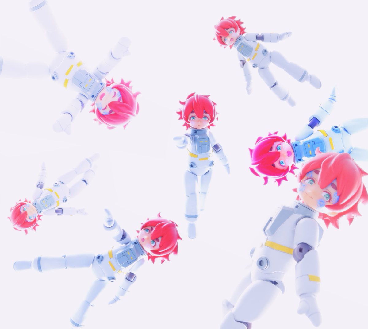 astante_f's tweet image. 18.エリクト
「プラモではない素体を使う」がコンセプト。
思ったより頭の大きさは気にならなくなりました。慣れってすごい。塗れるかどうか心配でしたが普通に塗装できました。デスクトップアーミー初心者なので、関節を抜くときに破損しまくって大変でした。何かコツがあるんでしょうか…