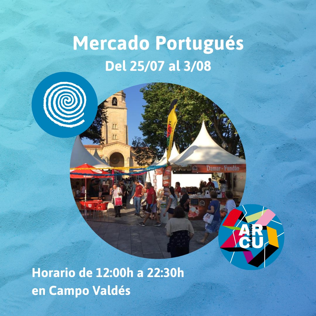 ☀️Hoy comienza el Mercado Portugués, invitado en esta X edición del Festival Arcu Atlánticu.

👉+info:goo.su/nfvzT

#Xixón #Gijón #FestivalArcuAtlánticu #MercadoPortugués