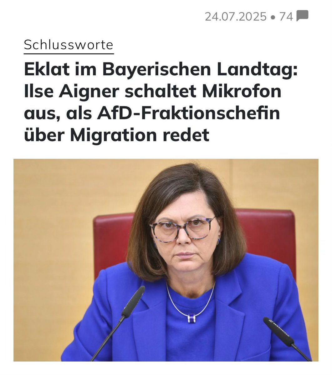 mainstreamwatch's tweet image. Der Faschismus hat ein weiteres Gesicht.
#Aigner