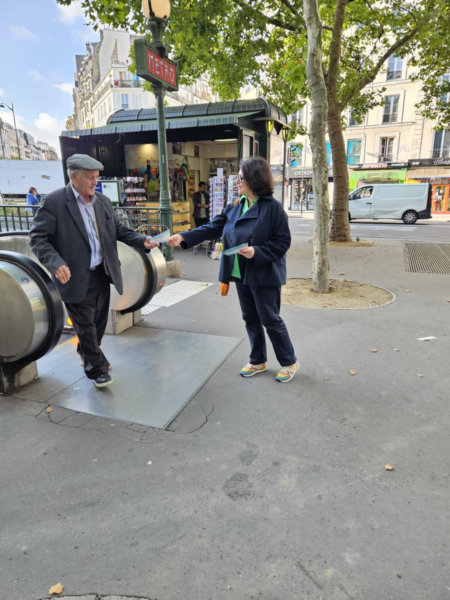 Delphine Goater (@dgoater) on Twitter photo Avant les vacances, au métro Faidherbe-Chaligny, nous partageons avec <a href="/VictorBouissou/">Victor Bouissou-Thomas</a> une promesse d’alternance pour les #municipales2026 à #Paris
Qu’on se le dise, le projet de <a href="/pybournazel/">PierreYves Bournazel</a> est pensé uniquement dans l’intérêt des Parisiennes et les Parisiens ! Avant les vacances, au métro Faidherbe-Chaligny, nous partageons avec <a href="/VictorBouissou/">Victor Bouissou-Thomas</a> une promesse d’alternance pour les #municipales2026 à #Paris
Qu’on se le dise, le projet de <a href="/pybournazel/">PierreYves Bournazel</a> est pensé uniquement dans l’intérêt des Parisiennes et les Parisiens !