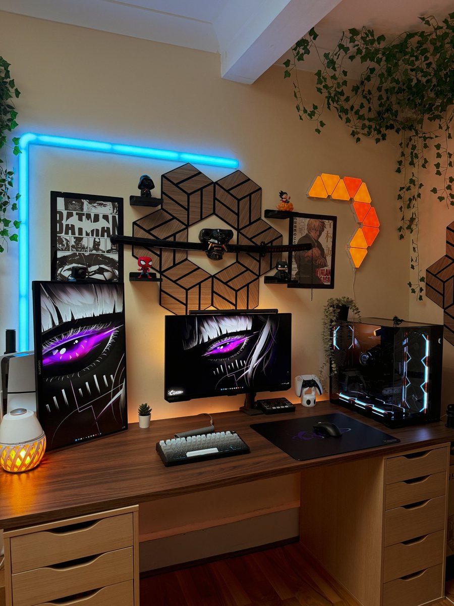 ClustrsOfficial's tweet image. Samuri Cozy setup
With our Clustrs Orbit Glass Mousepad😍🙌