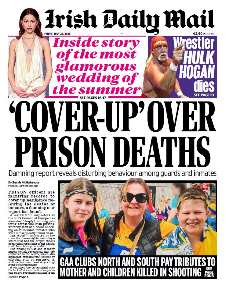 Gardawhistlebl1's tweet image. FF FG are putting people's lives in danger by not building more prisons and they are breaching peoples human rights.
Where is the @ECHR_CEDH who are doing nothing about anything? protecting criminals in the justice dept daily, ignoring the law
#coverup