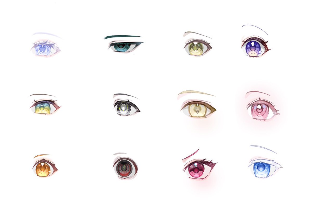 if_Alb1leo7's tweet image. おめめまとめ( Ꙭ)