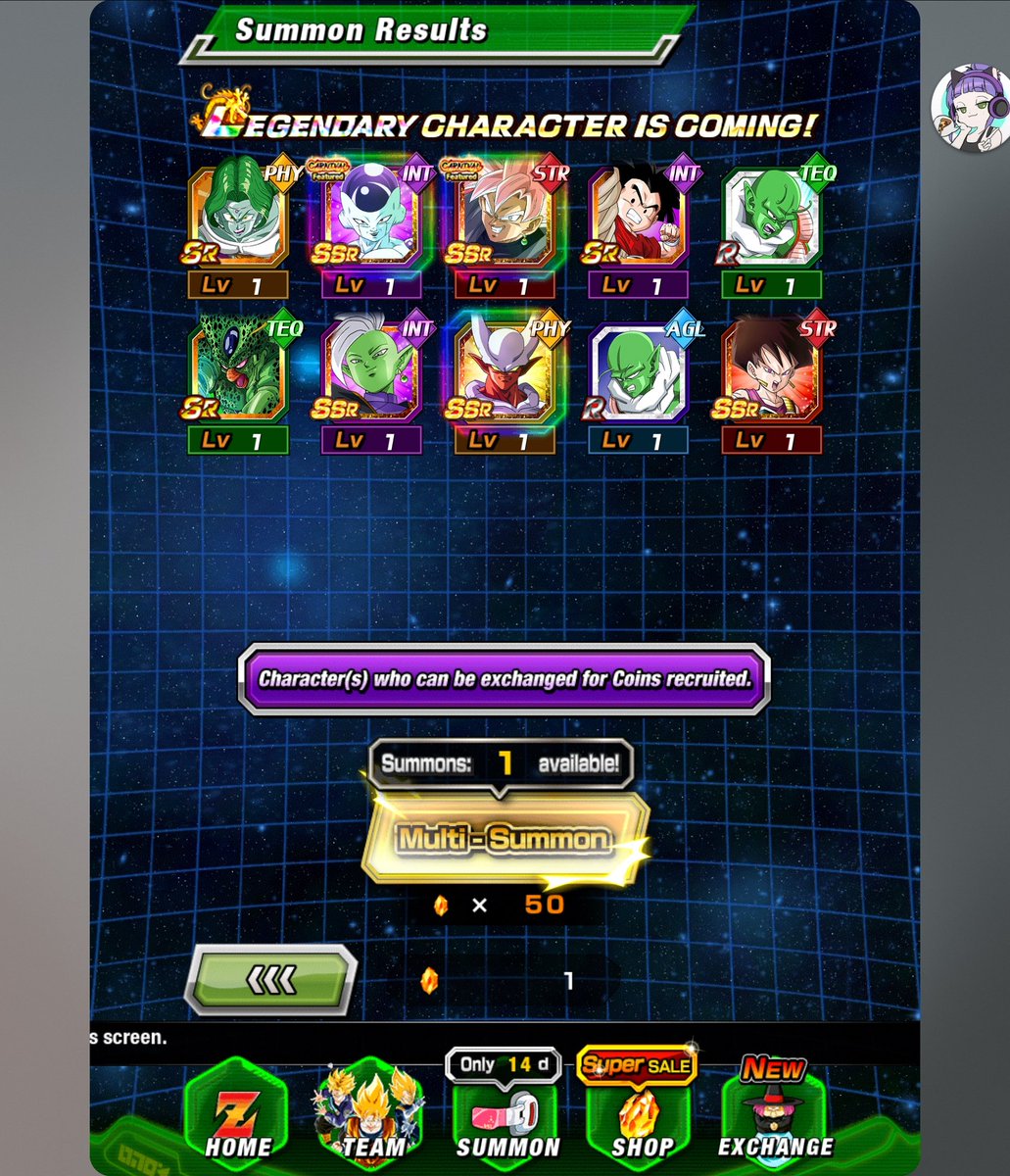 Finally pulled LR Str Rose LETS GO RAHHHH

Too bad I rainbowed Int LR Frieza (and everyone else I pulled) ._. this was a wild pull regardless.

#DOKKANBATTLE #dokkanbattleglobal #dbzdokkanbattle