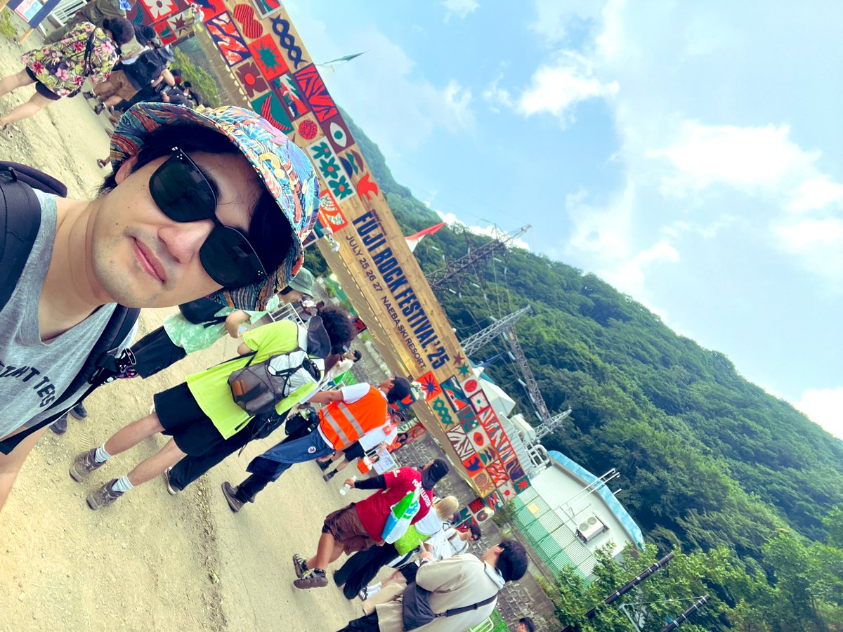 FUJI ROCK FESTIVAL’25

来ましたー！
いる人乾杯しましょー

#フジロック