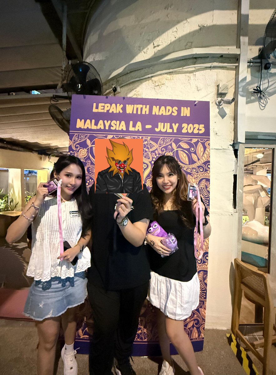 Gmonad! We are with 2 old uncle in <a href="/MonadSGMY/">SGMYNads</a> HAHHAAHA 
we love you both! <a href="/Mr_Siomay/">Siomay.Nad</a> <a href="/SonicFiringZ/">SonicFiringZ</a> 💜💜💜