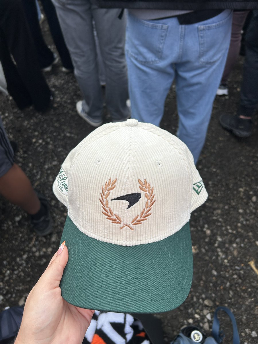 oops a new mclaren cap fell into my hands