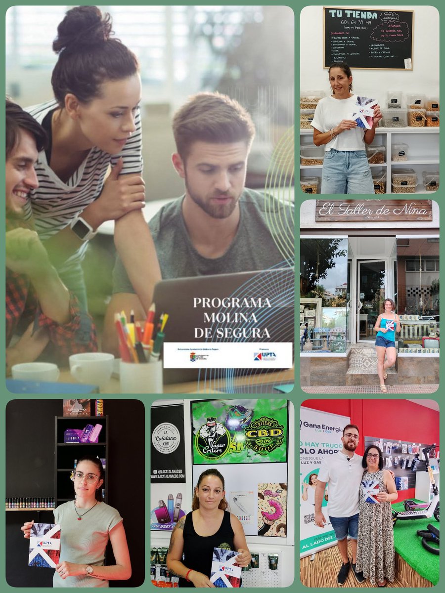 UPTA REGIÓN DE MURCIA (@deupta) on Twitter photo Gracias al <a href="/AytMolinaSegura/">Ayuntamiento de Molina Segura</a> estamos prestando un servicio de asistencia técnica para autónomos y emprendedores de su municipio. Ayer estuvimos informándolos.
Contacta con nosotros:
▶️ info.murcia@upta.es
▶️ 605 632994
<a href="/EDUARDOABADSABA/">Presidente UPTA España</a> <a href="/upta_es/">UPTA España</a> <a href="/InesMazuelaRo/">Inés Mazuela</a> Gracias al <a href="/AytMolinaSegura/">Ayuntamiento de Molina Segura</a> estamos prestando un servicio de asistencia técnica para autónomos y emprendedores de su municipio. Ayer estuvimos informándolos.
Contacta con nosotros:
▶️ info.murcia@upta.es
▶️ 605 632994
<a href="/EDUARDOABADSABA/">Presidente UPTA España</a> <a href="/upta_es/">UPTA España</a> <a href="/InesMazuelaRo/">Inés Mazuela</a>