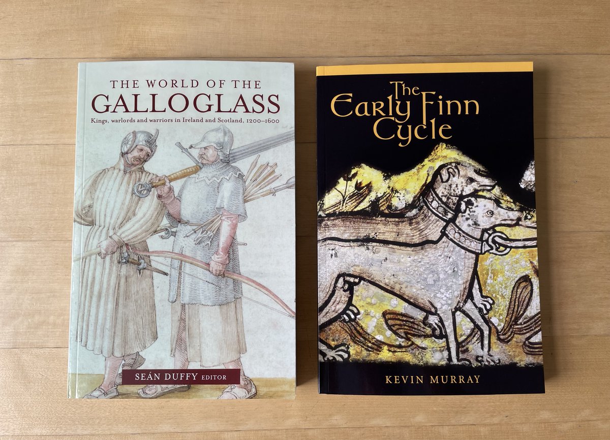 FourCourtsPress's tweet image. New reprints!💃
It has been a while since these titles were last printed, but not to worry, they’re back again!
Both The world of the galloglass and The Early Finn Cycle are now available to order on our website😁
⚔️fourcourtspress.ie/books/2016/wor…
🐕fourcourtspress.ie/books/2017/ear…