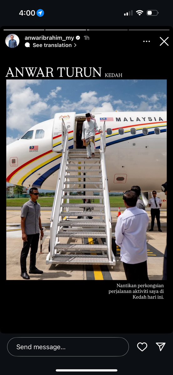 Akhirnya anwar turunnnn