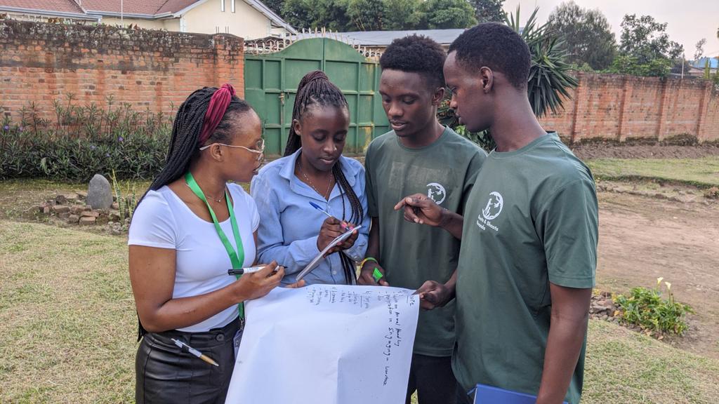 24 July Powerful training with <a href="/RootsandShoots/">Roots & Shoots USA</a> Rwanda &amp; RAWO on animal welfare 🐾 and youth-led conservation 🌱. Grateful for the knowledge &amp; inspiration! 💚 Together We can, Together We will, We must change the world 🌍 
#RootsandShootsRwanda #AnimalWelfare 
#YouthInAction