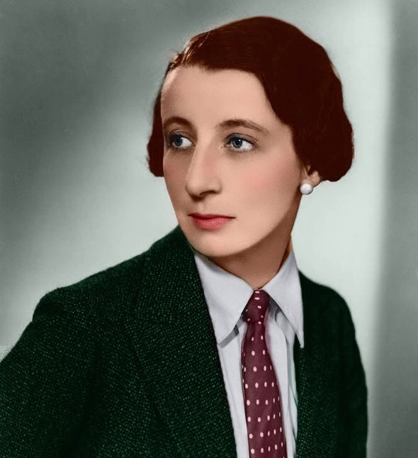 michaelscaines's tweet image. "Ninety-nine people out of a hundred, receiving a telegram reading: *All is discovered: fly*, will snatch a toothbrush and make for the garage.."
Josephine Tey, born July 25 1896