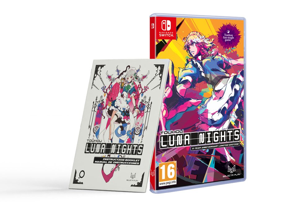 ImpactGame_es's tweet image. Remilia Scarlet, vampiro jefe de la Mansión del Diablo Escarlata, envía a su doncella Sakuya Izayoi sin previo aviso a un mundo lleno de lugares extraños y youkai. ¿Con qué objetivo? ¡#TouhouLunaNights llenará tu #Switch de acción!
A LA VENTA: impactgame.es/epages/6394507…