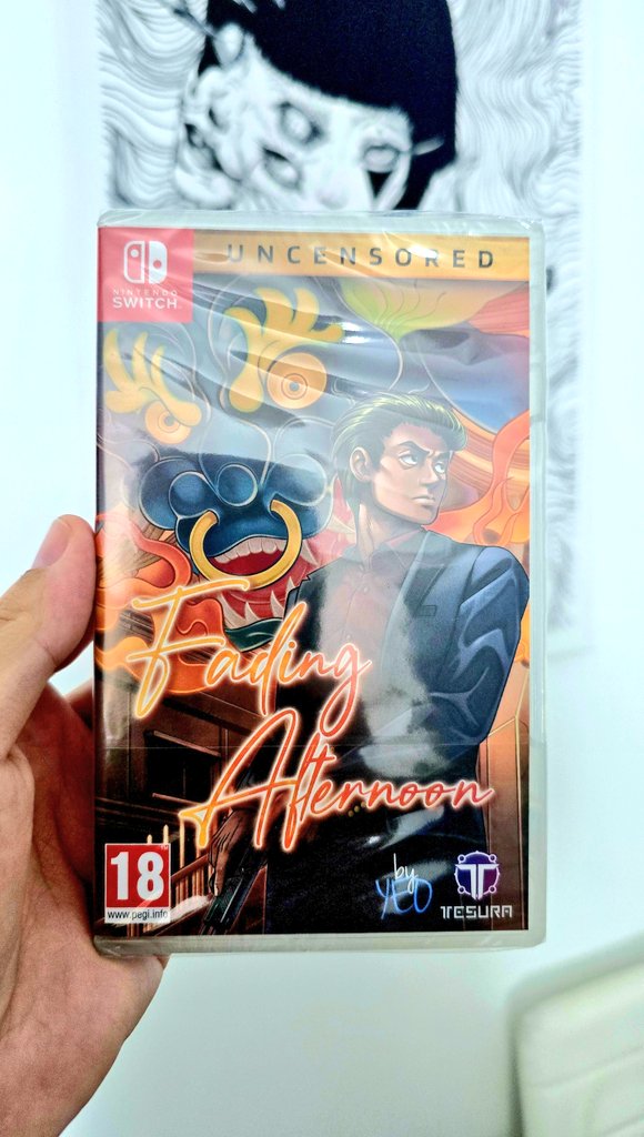 dan_chaos's tweet image. Hoy por fin sale Fading Afternoon.
El nuevo juego del creador de The Friends of Ringo Ishikawa y Arrest of the Stone Buddha.
Le tenía especiales ganas, pues es un Yakuza en 2D pixel art que pinta bestial!
Gracias a @TesuraGames lo tenemos en físico!
Hoy lo subiré al canal!