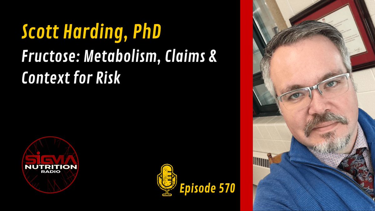 NutritionDanny's tweet image. New episode w/ @scottvharding where we discuss:
- how fructose is metabolized
- why it gained a reputation for being problematic
- what the evidence actually says about its health effects
--> sigmanutrition.com/episode570/
Available on all podcast platforms.
