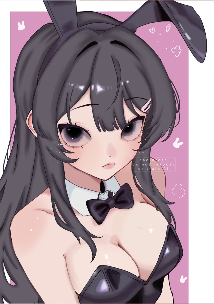 𝜗𝜚˚⋆ did someone say bunny girl? 

#art #digitalart #fanart #bunnygirlsenpai