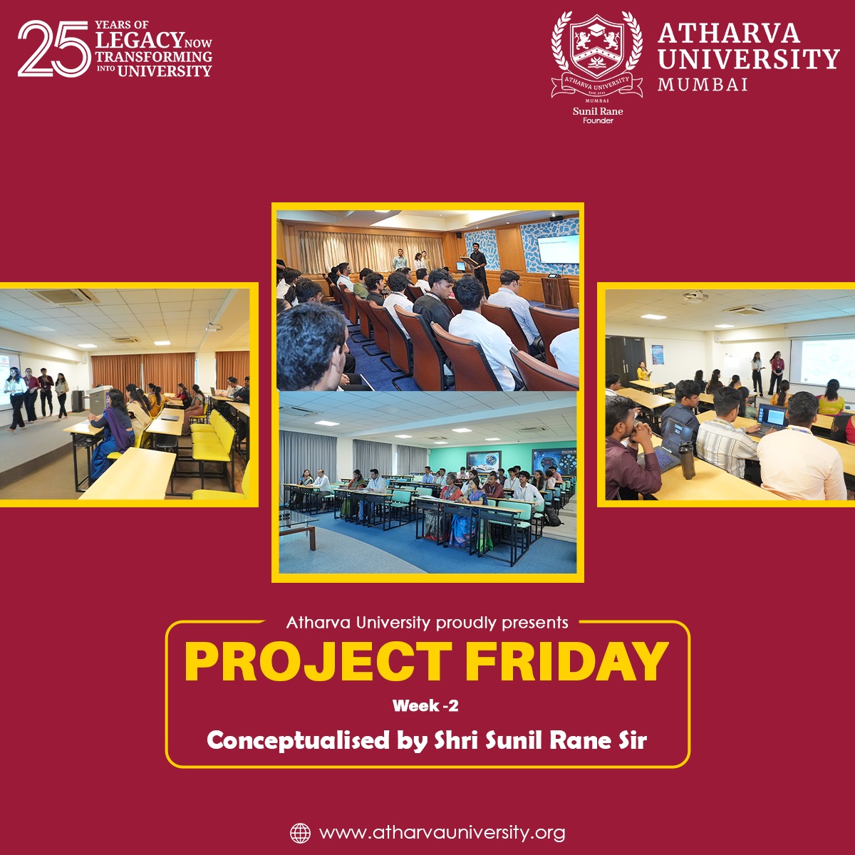 Uni_atharva's tweet image. 🚀 PROJECT FRIDAY – Week 2 Highlights!
Atharva University’s innovative journey continues as students from all Engineering streams come together to ideate, build, and showcase their creative solutions! 

📍 Stay tuned every Friday for the next wave of innovation!
#ProjectFriday