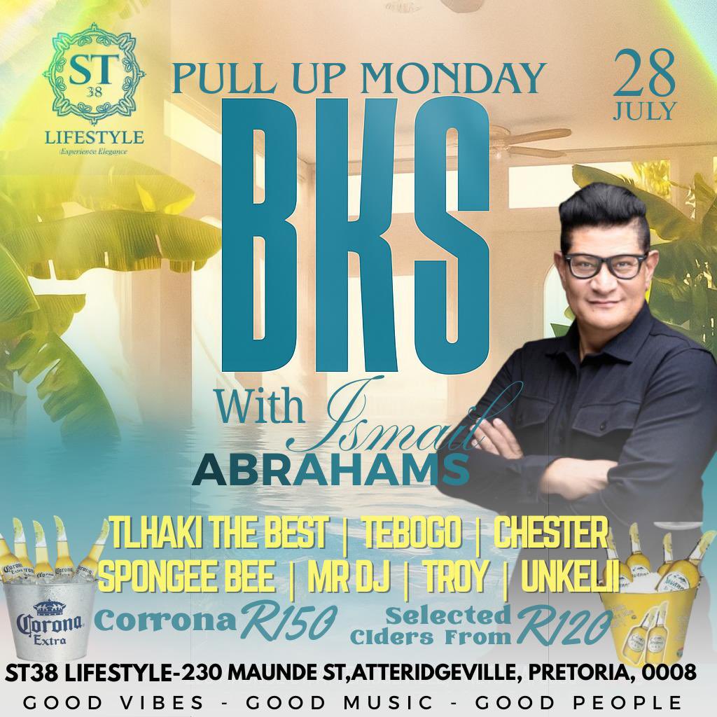 TheDjManSA's tweet image. The Djman Sexy Hot weekend | Slow Jams n RNB |
Sunday 27 July
5pm - D48 Midrand
7pm - Moonshine Menlyn
10pm - The Republic cafe Rusty
Monday 28 July
ST 38 - 7pm
Slow Jams n RNB