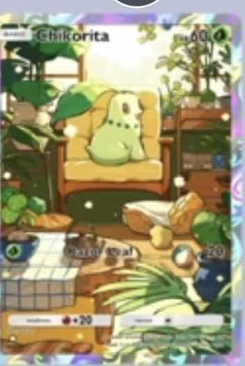 PokemonTCGPinfo's tweet image. 💧Wooper y Chikorita 🍀 también han sido filtrados para la expansión que vendrá a #PokemonTCGPocket