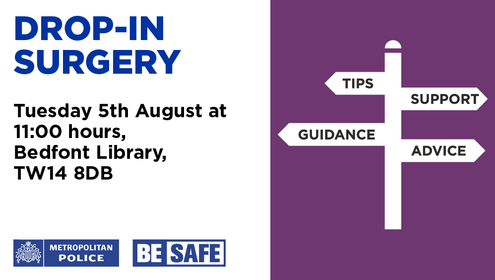 Bedfont Police tweet media